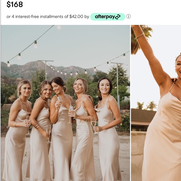 NWT, still in season, classic slip dress - Picture 3 of 3